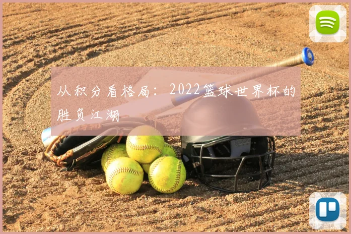 从积分看格局：2022篮球世界杯的胜负江湖