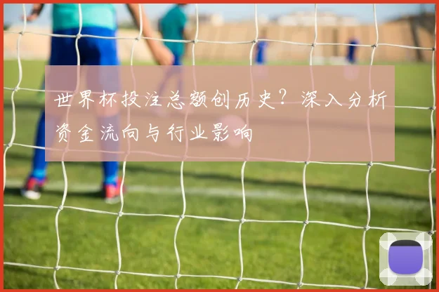 世界杯投注总额创历史？深入分析资金流向与行业影响